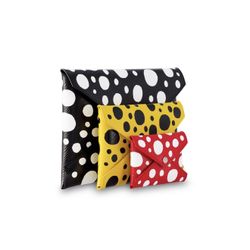 Authentic Brand New Yayoi Kusama Louis Vuitton Kirigami Pouch Set Card Wallet