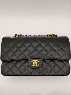 Chanel Classic Flap Bag Black Caviar