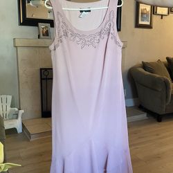 Dusty Rose Dress With Cover 