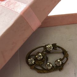 Vintage Haskell Brooch 1930s