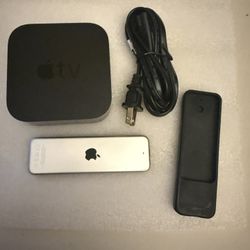 Apple TV 4K  32GB storage with Siri Remote Control 