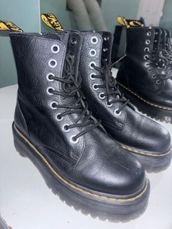Dr. Martens Black Platform Boots | Size 9