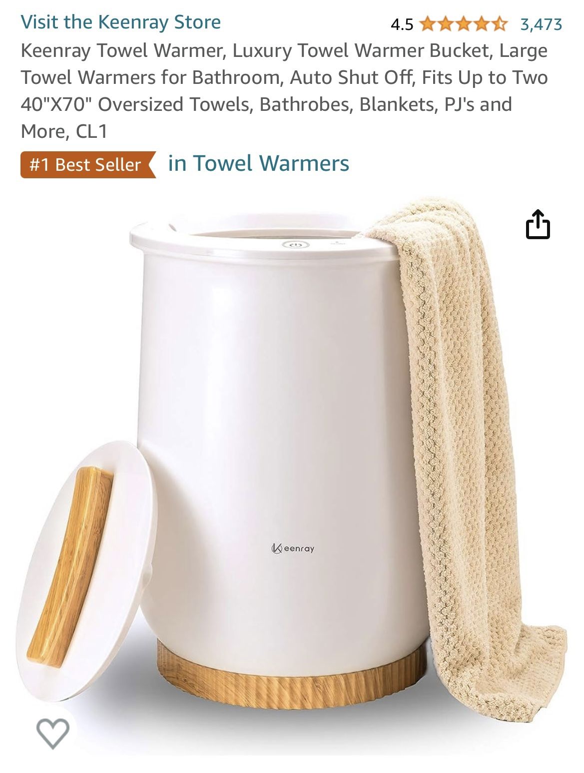 Towel Warmer - Main Image