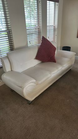 Sofa and love seat set with tables