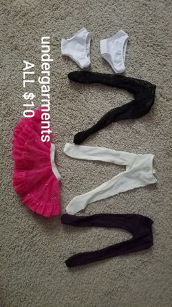 18" doll undergarments clothes