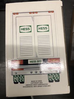 Hess Truck and race cars 2003
