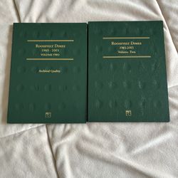 Littleton Collectors Books For Roosevelt Dimes