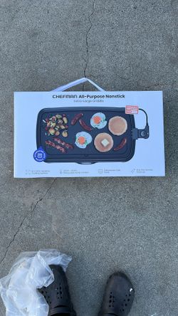 Chefman All Purpose Non Stick Extra Large Griddle Dishwasher Safe