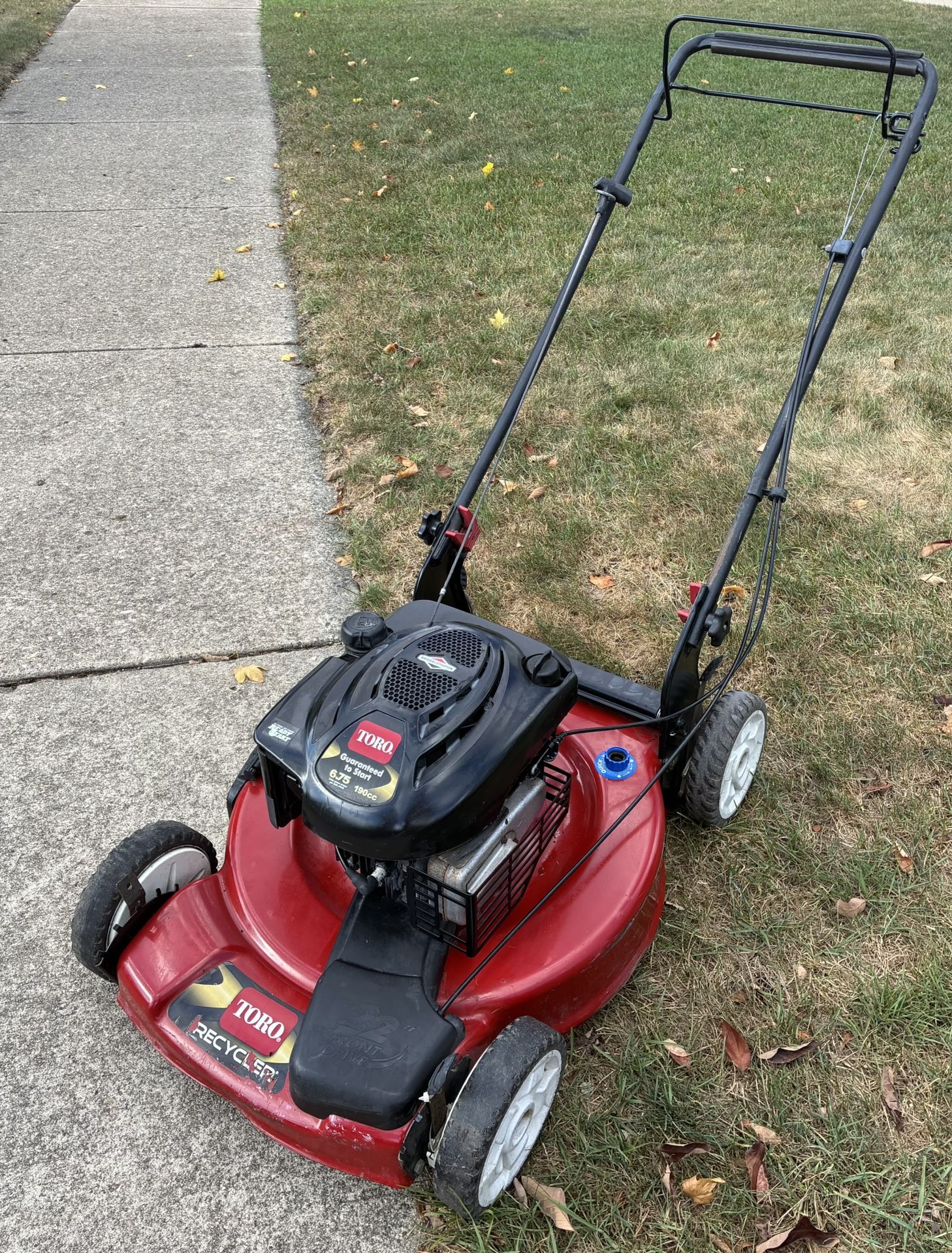 Toro Self Propelled Lawn Mower