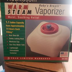 Robitussin Warm Steam Vaporizer New Unopened 