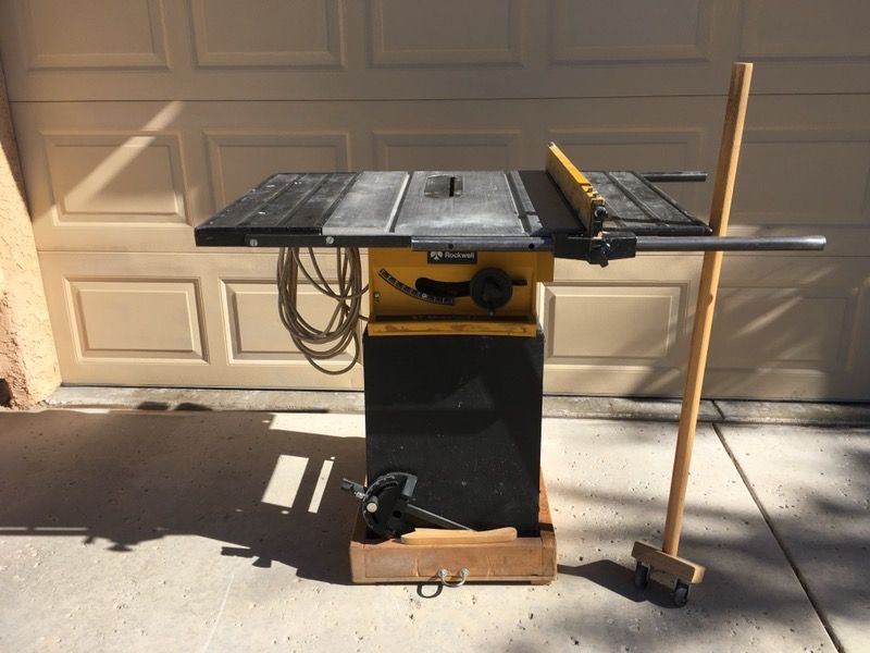 Rockwell 10 inch” Table saw model 34-345