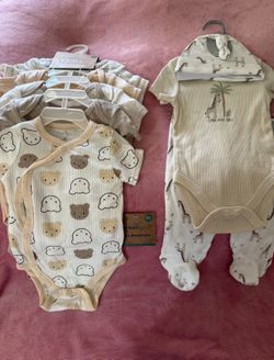 Baby Items - Clothes, Towels, Blankets, Rattle (READ DESCRIPTION) ‼️