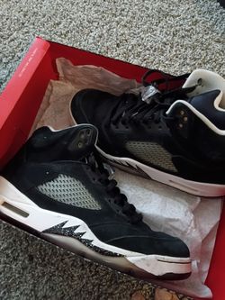 Used Air Jordan  3 retro black n white