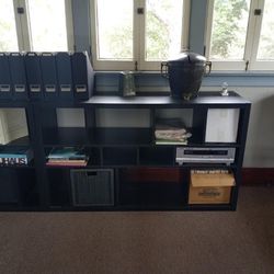 Black Bookshelves / Display Cabinets