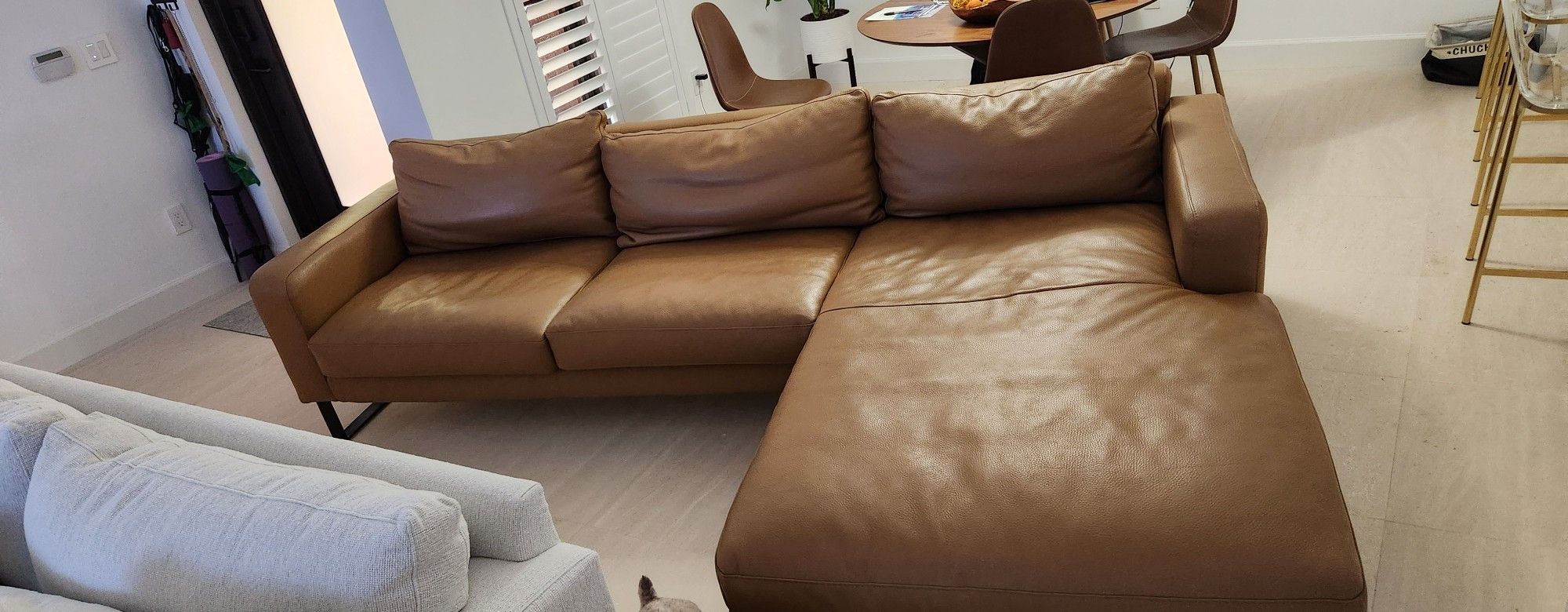 Italian Leather Couch