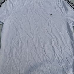 Michael Kors White Logo Tape Tee M Shirt