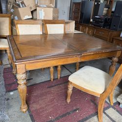Dining Table With 6 Chairs