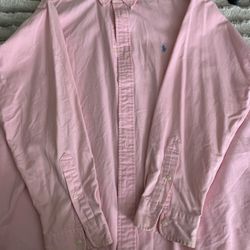 Pink Ralph Lauren Shirt