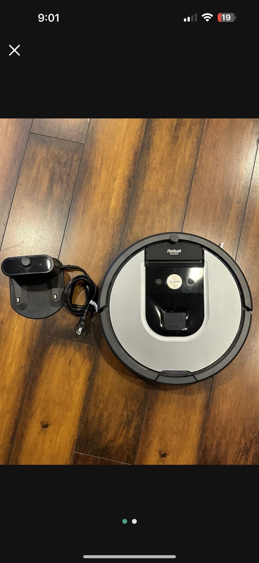 iRobot Roomba 960 Robotic Vacuum Cleaner - Gray