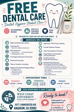 FREE dental services