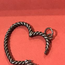 James Avery Heart Pendant 