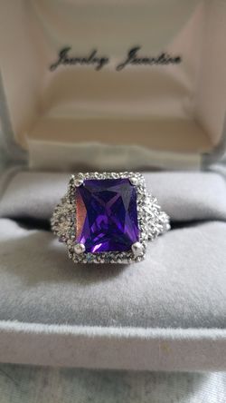Purple Gemstone Ring