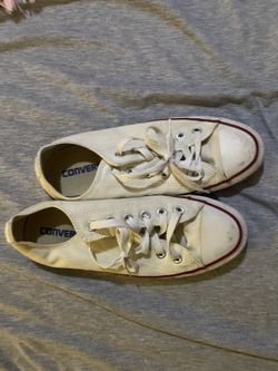 White Converse 