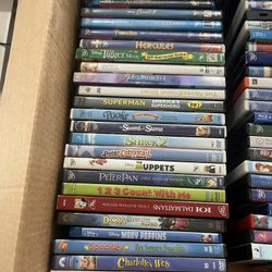 Assorted Disney And Other Kids DVD’s