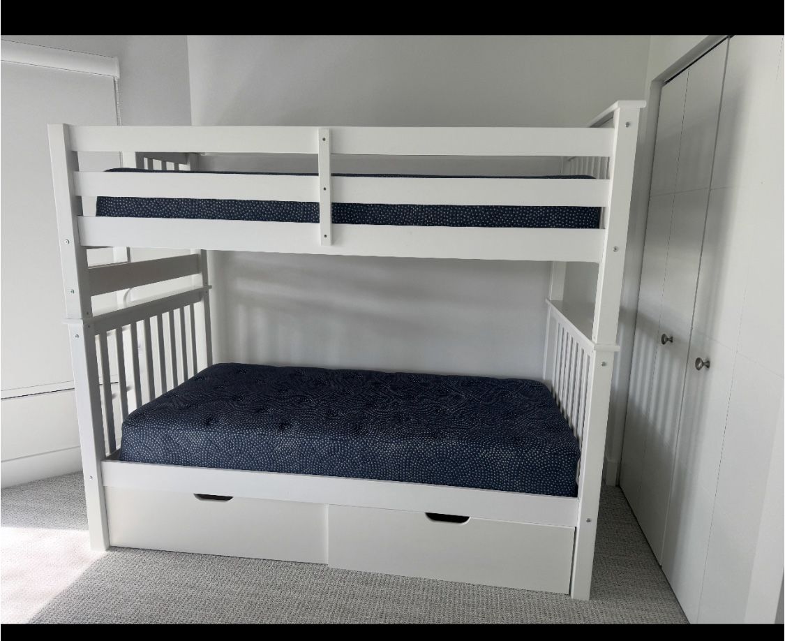Bunk Bed 2 Twins No Mattress