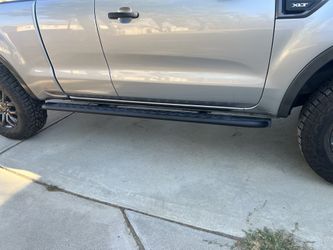 2020 FORD RANGER ROCKER RAILS GUARD “Shrockworks” Used