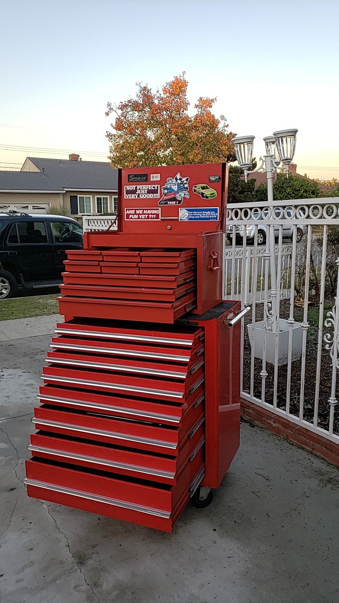 Snap on Mack tool chest combo