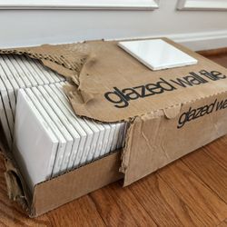 98 count Arctic White Glazed Wall Tiles