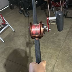 CE 900 Wahoo Red Tip Series W/ AVET reel 4.6:1