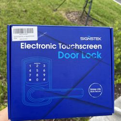 Electronic Touchscreen Door Lock