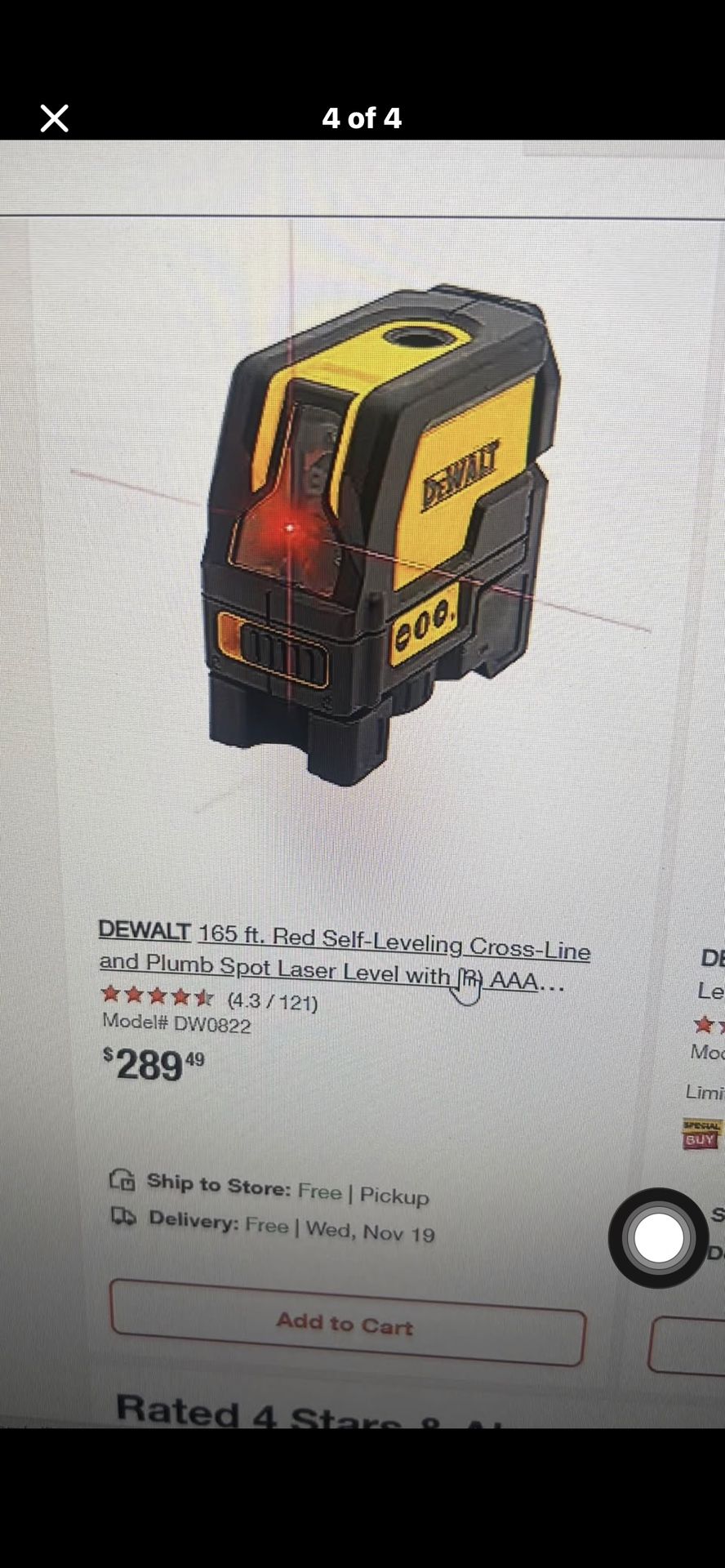 5 Spot Laser Line Level