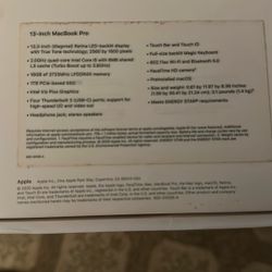 MacBook Pro With Touch Bar 