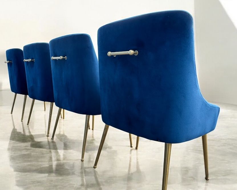 BAMBOO RATTAN DINING TABLE BOHO CHAIRS BLACK