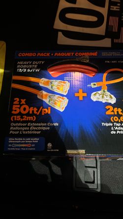 Extensión. Cords  Combo Pack