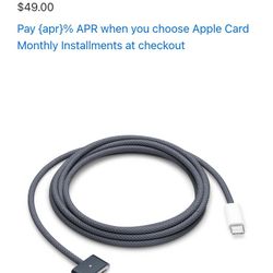USB-C to MagSafe 3 Cable (2m)- Midnight 