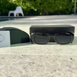 Prada Sunglasses 49 mm - Black Frame & Lens 