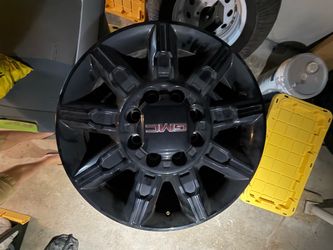 2024 GMC Sierra 2500HD AT4 OEM 20” Wheels – Set of 4 – Like New