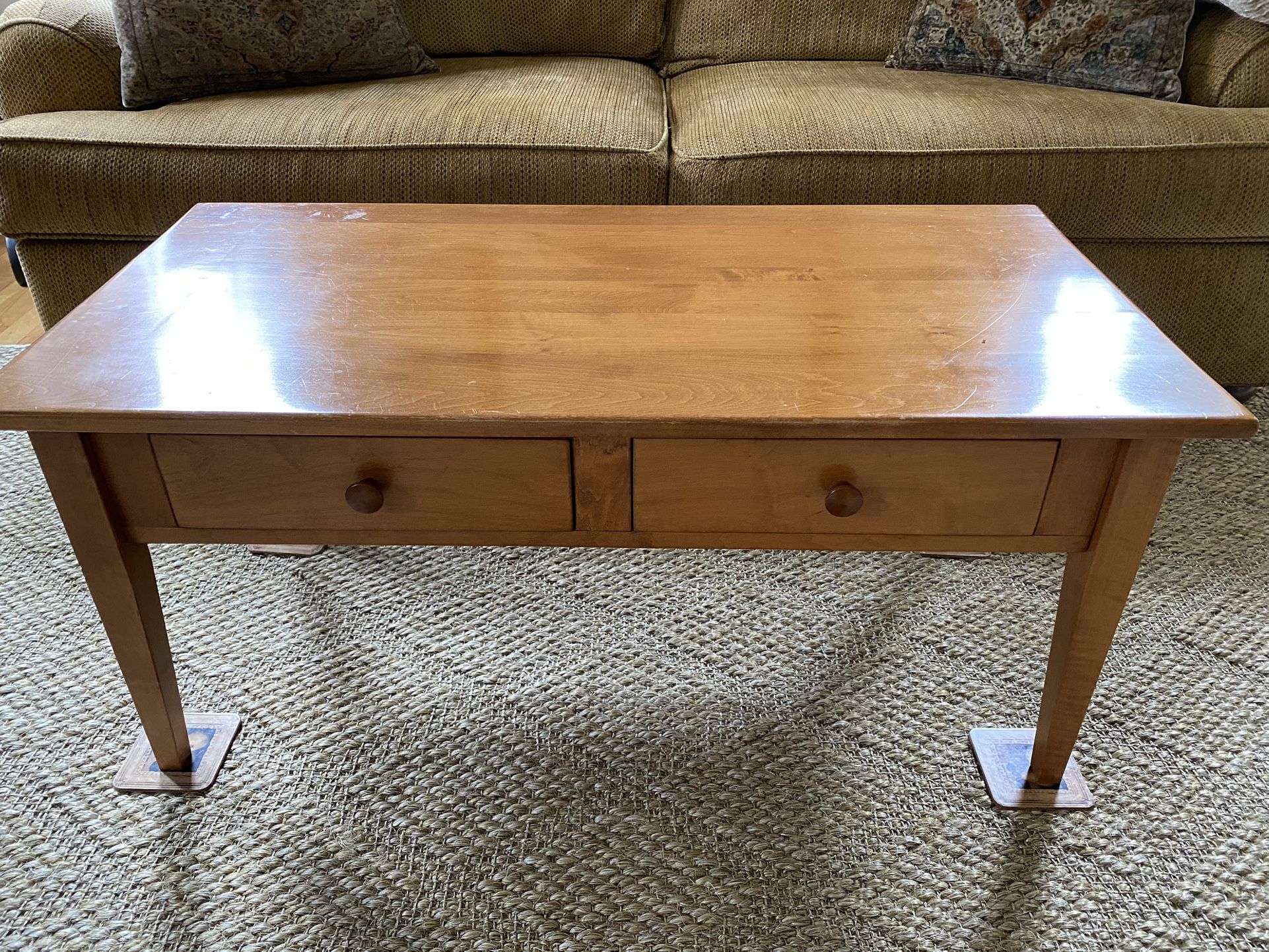 Free!!!  First Come First Serve!  Coffee Table and Matching End Tables 
