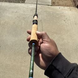 Custom Wrapped Trout Spinning Fishing Rod 