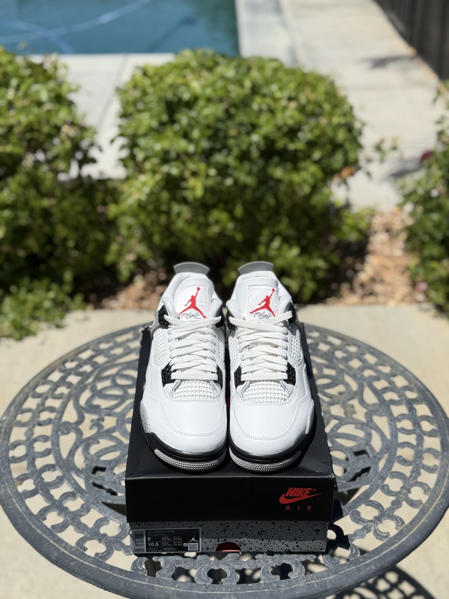 Jordan 4 Retro White Cement