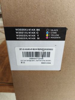 414x hp color jet pro M454dn 4 pack