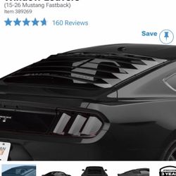 Speedrorm Alumınum Rear Window Louvers