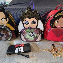 Disney Loungfly Mini Backpacks/wallets/purse