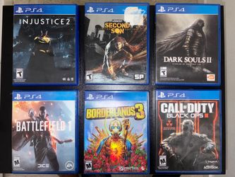 6 (Used) PS4 Game Bundle for Sale
