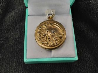 Coin Pendant - Yellow Gold 10k (.417) 7.1 grams