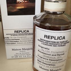 Replica By The Fireplace